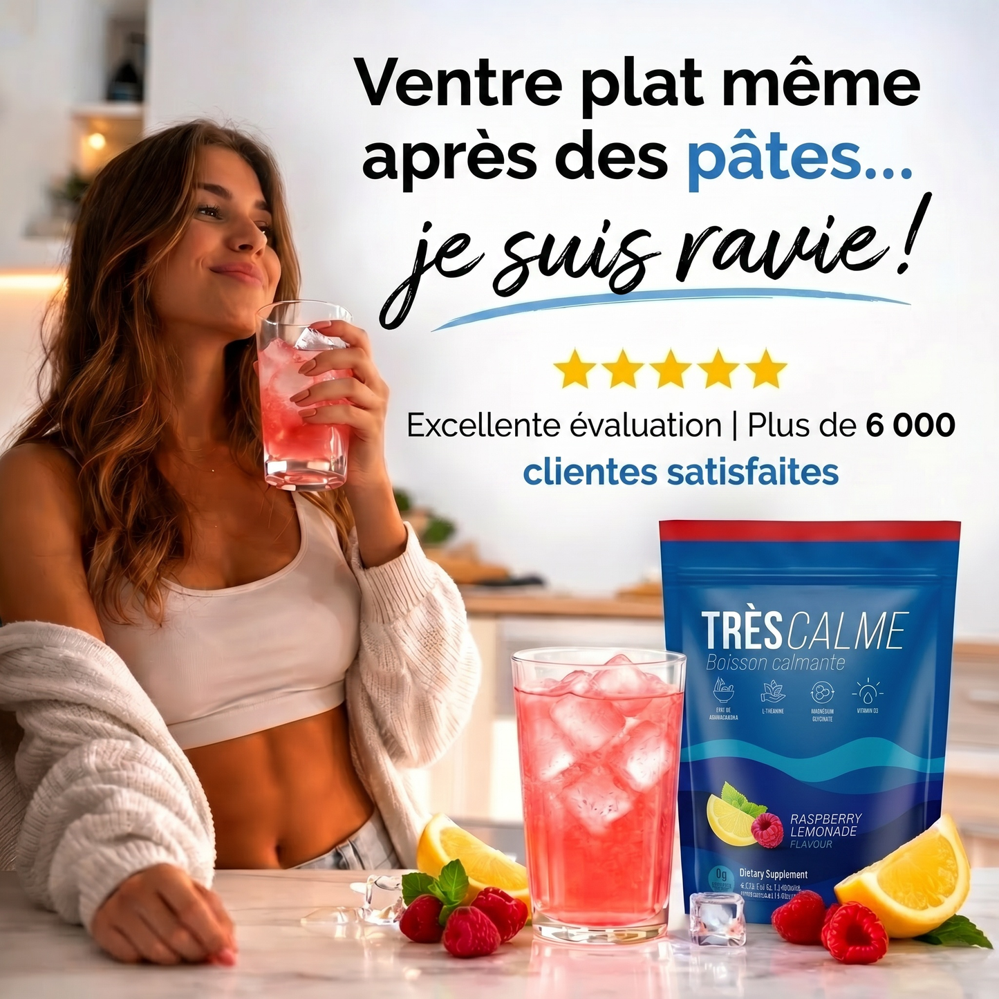 Boisson calmante du cortisol (Essai gratuit)